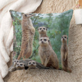 Meerkat_003 クッション (ブランケット)