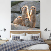 Meerkat 110 キャンバスプリント (インサイチュ (寝室))