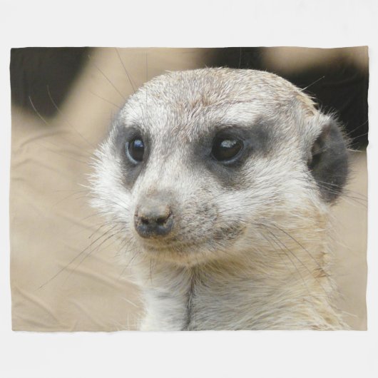 Meerkat_2015_0405 フリースブランケット (正面(横))
