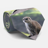Meerkat_20180701_by_JAMFoto ネクタイ (ロール)