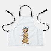 Meerkat as Bride with Veil エプロン (正面)