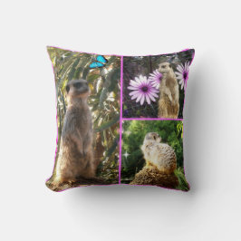 Meerkat,_Collage_Lounge_Cossion, クッション