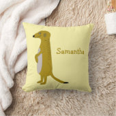 Meerkat Design Personalised クッション (ブランケット)
