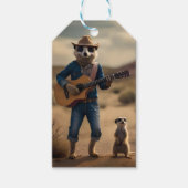 Meerkat Duet：一緒に調和で行く ギフトタグ (正面)
