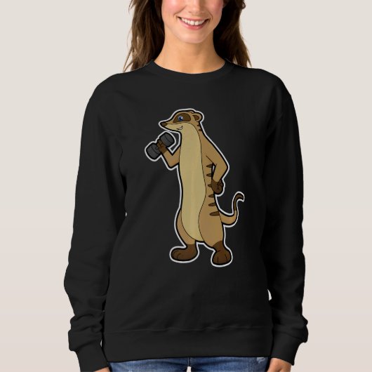 Meerkat Fitness Dumbbell Sports スウェットシャツ (正面)