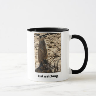 Meerkat_Justの監視 マグカップ