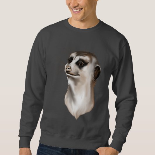 Meerkat Shirts女性 スウェットシャツ (正面)