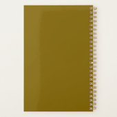 Meerkat Spiral Planner and Notebook プランナー手帳 (裏面)
