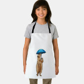 Meerkat with Umbrella エプロン (インサイチュ)