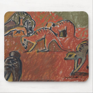 Meerkatsのあさること-芸術のmousepad マウスパッド