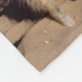 Meerkatsのフリースブランケットを日に晒すこと フリースブランケット (角)