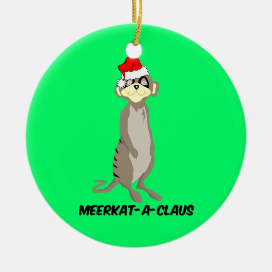 meerkats セラミックオーナメント (正面)