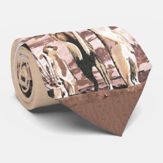 Meerkats ネクタイ (ロール)