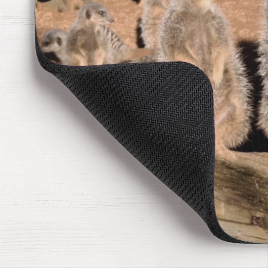 Meerkats マウスパッド (コーナー)