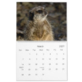 Meerkats 2010のカレンダー カレンダー (3月 2027)