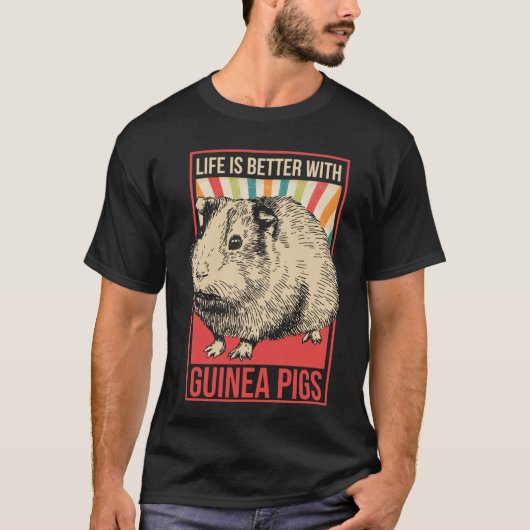 Meerschwein Besseres Leben Tシャツ (正面)