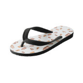 Meerschweinchen Armee niedliches Pattern キッズビーチサンダル (アングル)