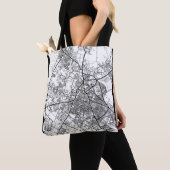 Meerut Uttar Pradesh City Map トートバッグ (クローズアップ)