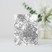 Meerut Uttar Pradesh City Map ポストカード (スタンド正面)