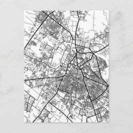 Meerut Uttar Pradesh City Map ポストカード