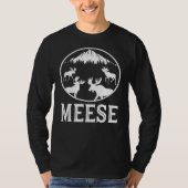 Meese Plural Multiple Mose English Grammar Journey Tシャツ (正面)