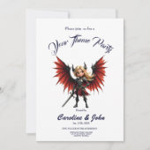 Meet Emberlyn — the Smiling Chaos Guardian  招待状 (正面)