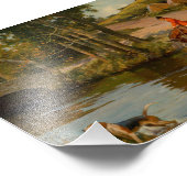 Meet English Beagle Hounds 1895 フォトプリント (角)