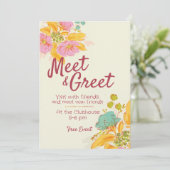 Meet & Greet招待状 招待状 (スタンド正面)