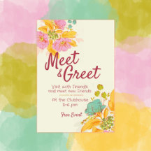Meet & Greet招待状
