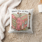 Meet Me At The Bookstore クッション (ブランケット)