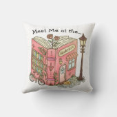 Meet Me At The Bookstore クッション (裏面)