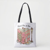 Meet Me At The Bookstore トートバッグ (正面)