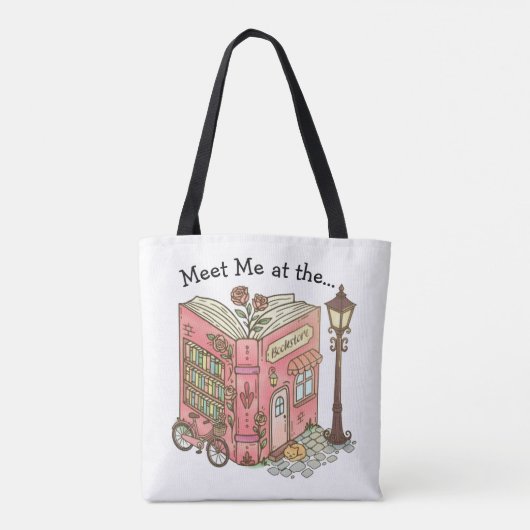 Meet Me At The Bookstore トートバッグ (裏面)
