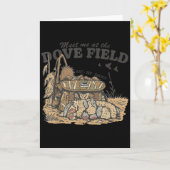Meet Me At The Dove Field Dove Hunting Camo Bag Hu カード (黄色い花)