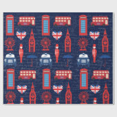 Meet Me in London Wraping紙 ラッピングペーパー (フラット)