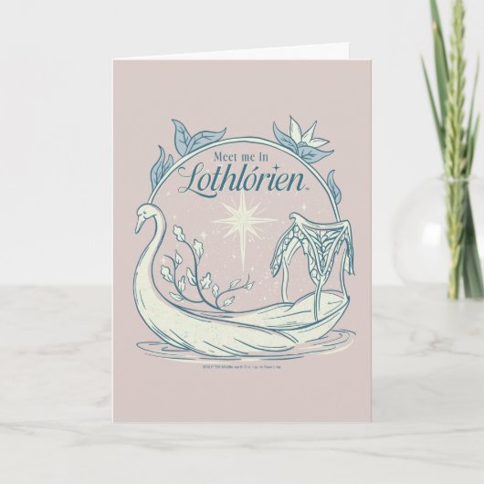Meet me in LOTHLORIEN™ - Swan Boat カード (正面)