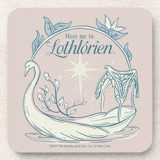 Meet me in LOTHLORIEN™ - Swan Boat コースター (正面)