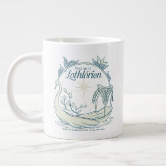 Meet me in LOTHLORIEN™ - Swan Boat ジャンボコーヒーマグカップ