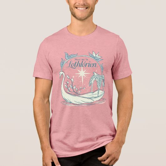 Meet me in LOTHLORIEN™ - Swan Boat トライブレンドＴシャツ (正面)