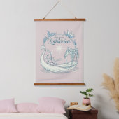 Meet me in LOTHLORIEN™ - Swan Boat 吊り下げ型タペストリー (寝室)