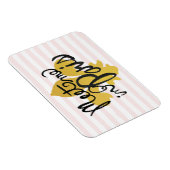 Meet Me in Paris Black and金ゴールド マグネット (右側)