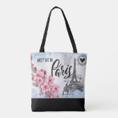 Meet Me in Paris Tote Bag トートバッグ (裏面)
