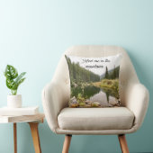 Meet Me in the Mountains Decorative Pillow クッション (椅子)