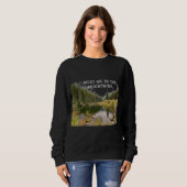 Meet Me In the Mountains Graphic Sweatshirt スウェットシャツ (正面フル)