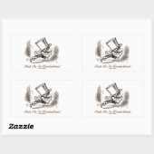 Meet Me In Wonderland (不機嫌ハッターランニングズ) 長方形シール (シート)