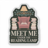 Meet Me Under the Reading Lamp Cozy Holiday シール (正面)