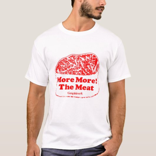 Meet the MEAT Tシャツ (正面)