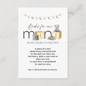 Meet The Mini Blue Books For Baby Card ノートカード (正面)