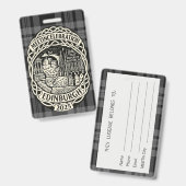 MEETinCelebration Edinburgh – 夜間ラベル バッジ (正面＆裏面)