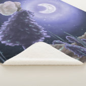 Meeting at Moonlight Sherpa Blanket シェルパブランケット (3/4)